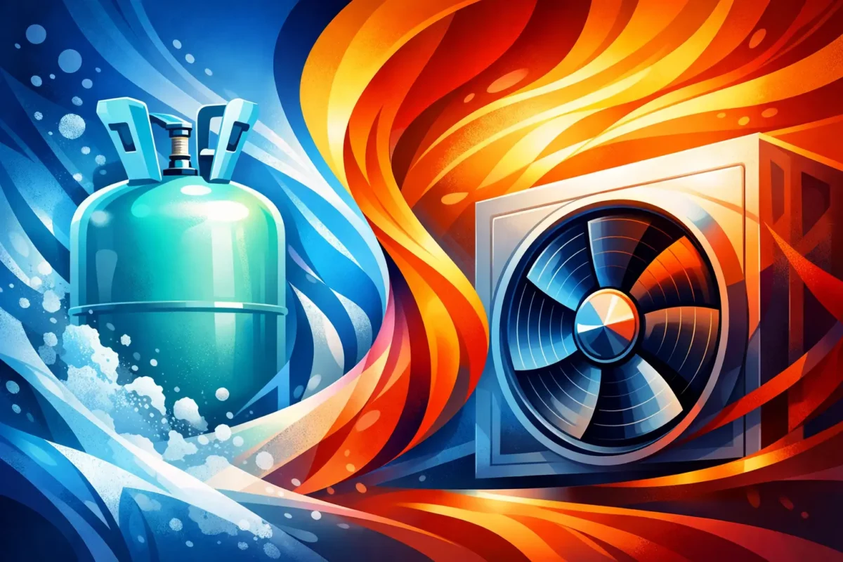 R32 Refrigerant for Heat Pumps in Wholesale Supply